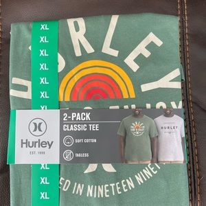 Mens Hurley 2 pack tees